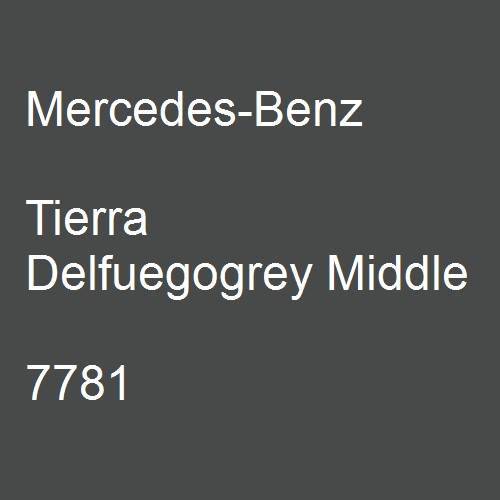 Mercedes-Benz, Tierra Delfuegogrey Middle, 7781.